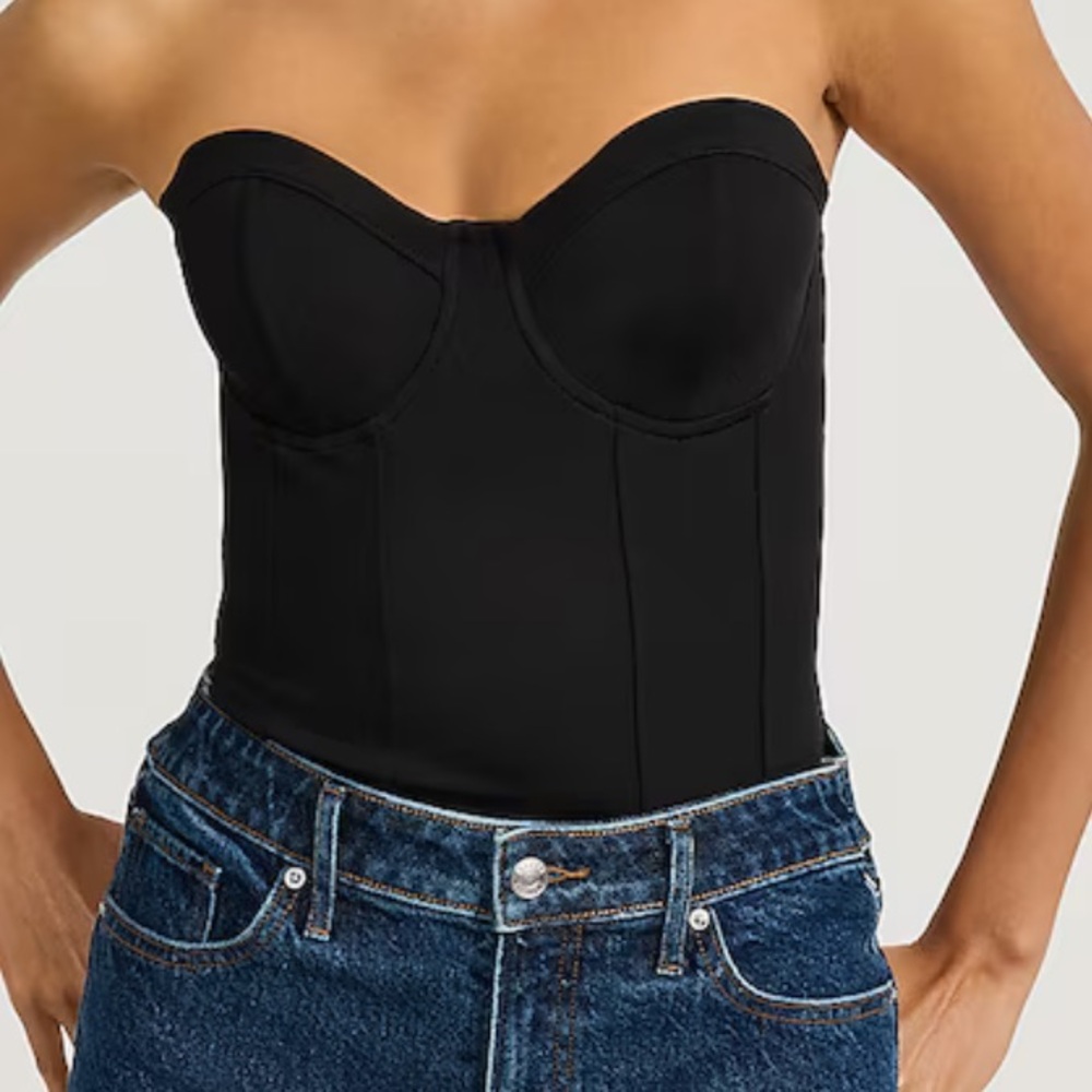 Body Contour High Compression Strapless Corset Bodysuit - Express